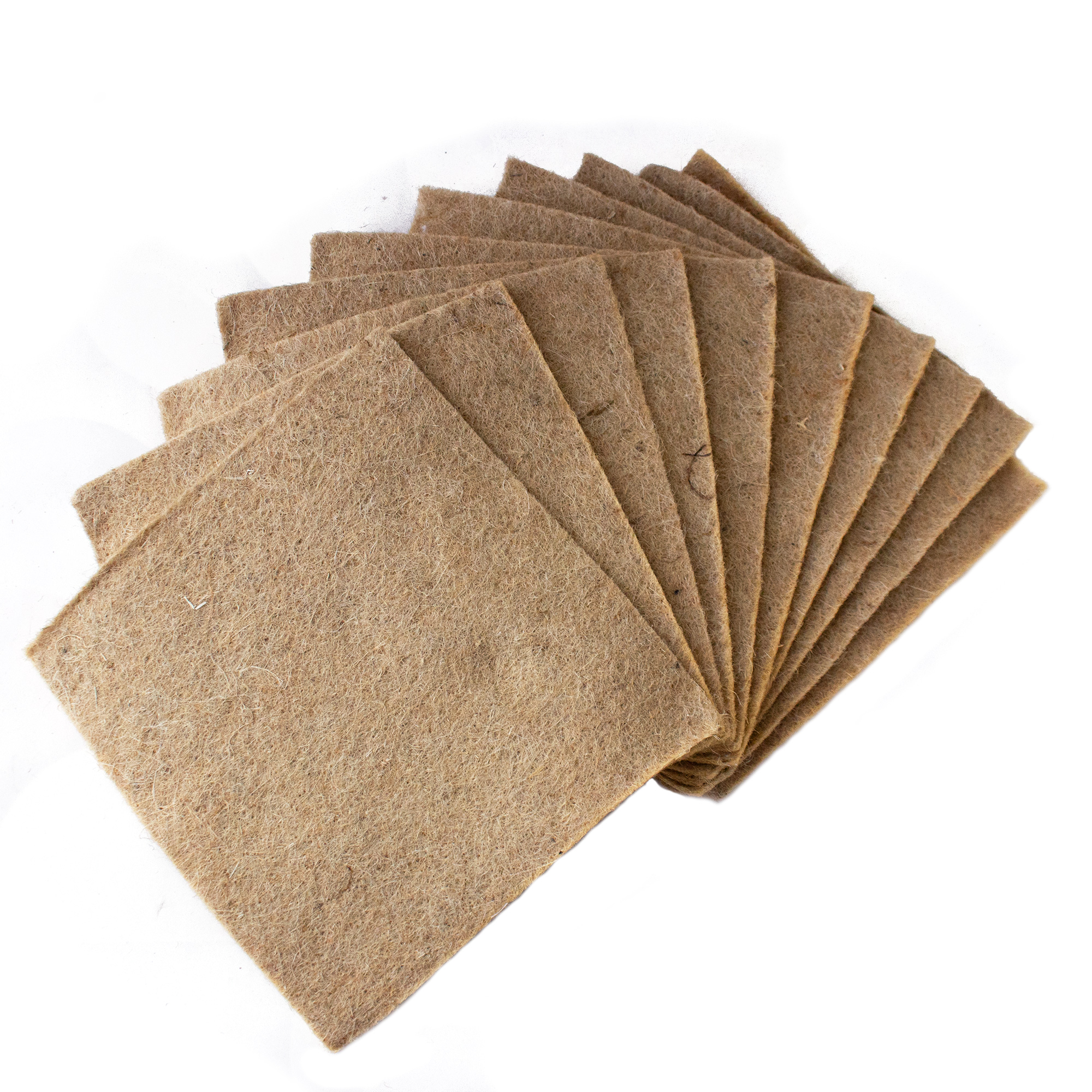 Jute Microgreens Grow Mats - 10x10 In