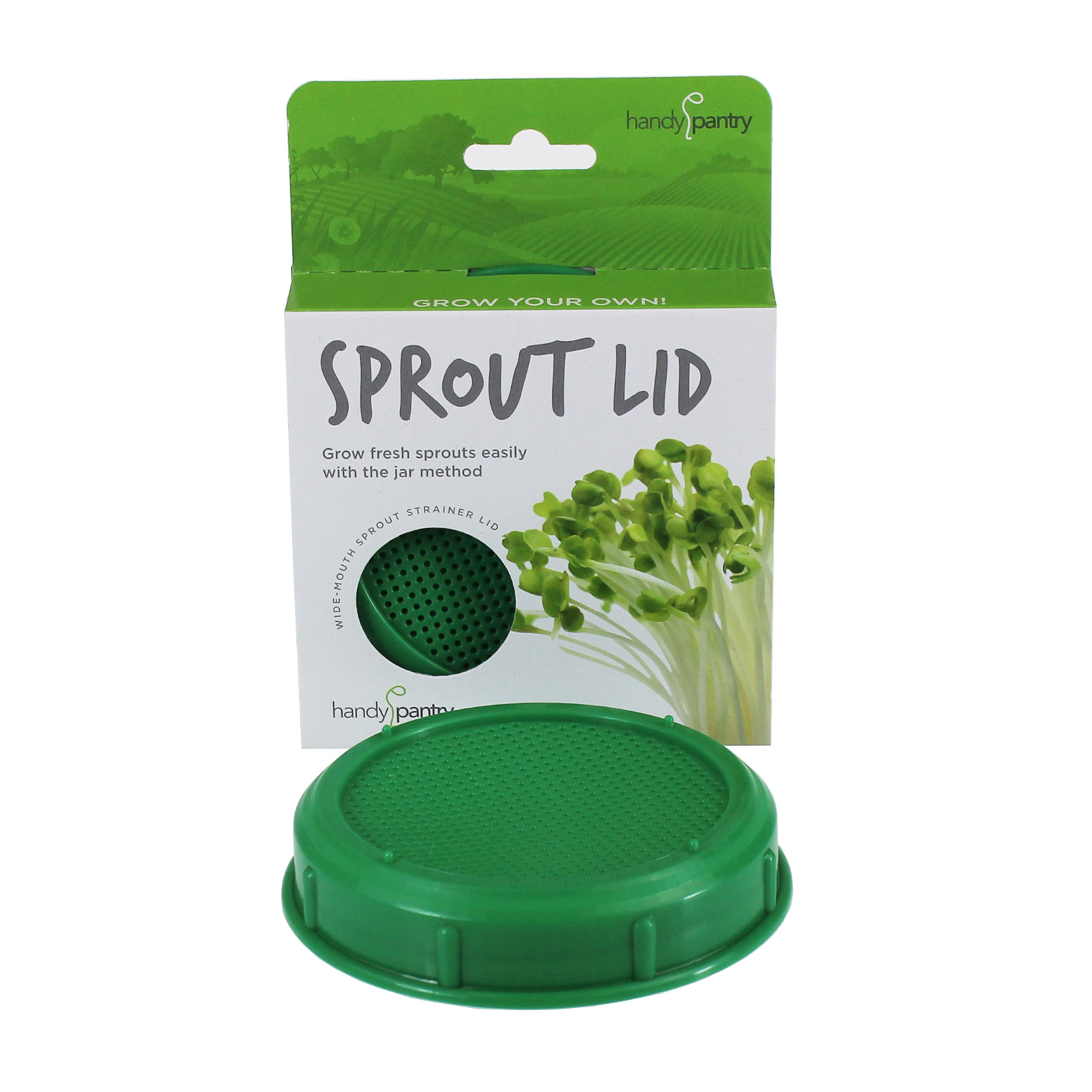 Sprouting Jar Strainer Lid - Lids For Mason / Ball / Kerr Canning Jar