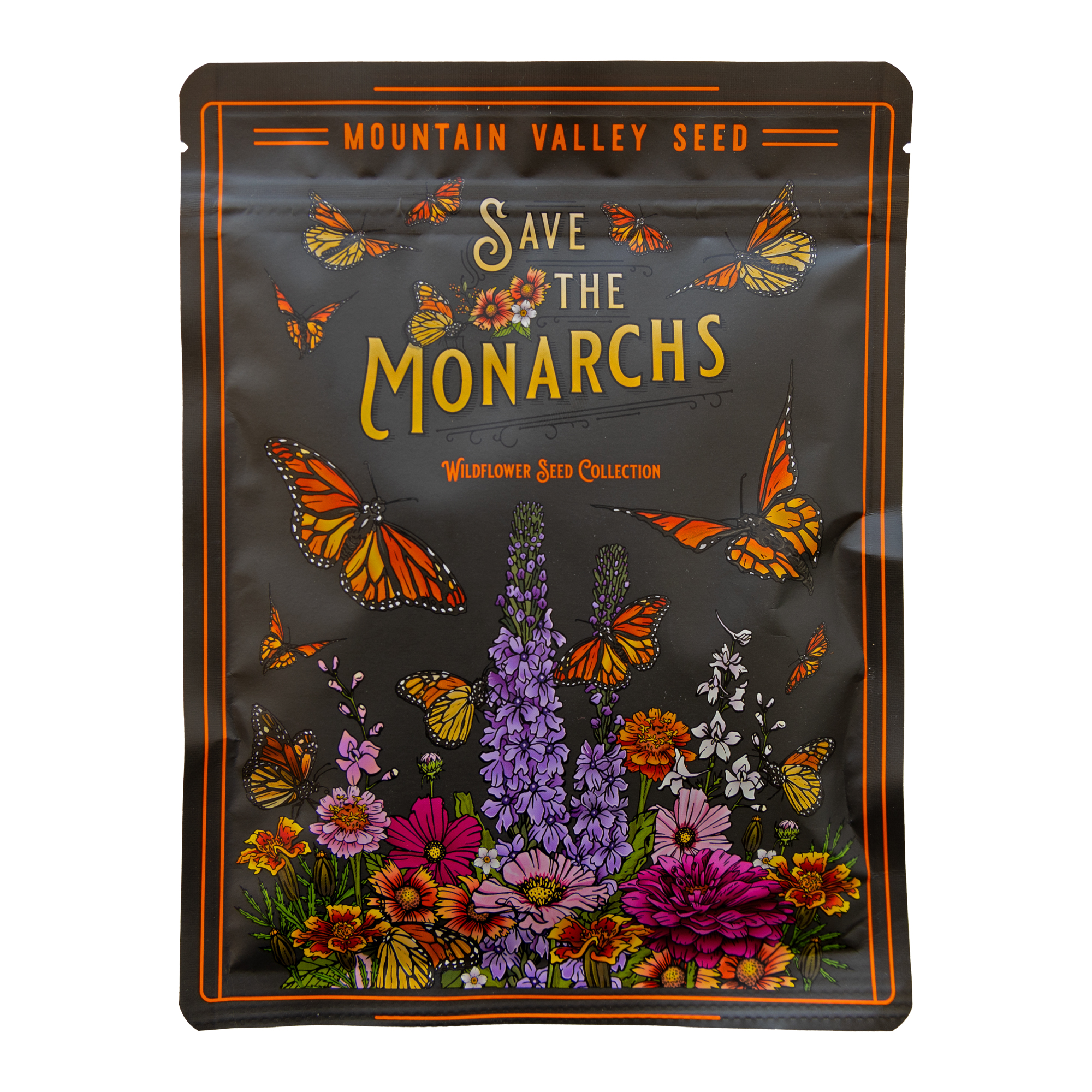 Monarch Butterfly Wildflower Mix - 1 Oz ~3000 - Butterfly Flower Mix - Buy Non-GMO Various Farm & Gardening Seeds Online