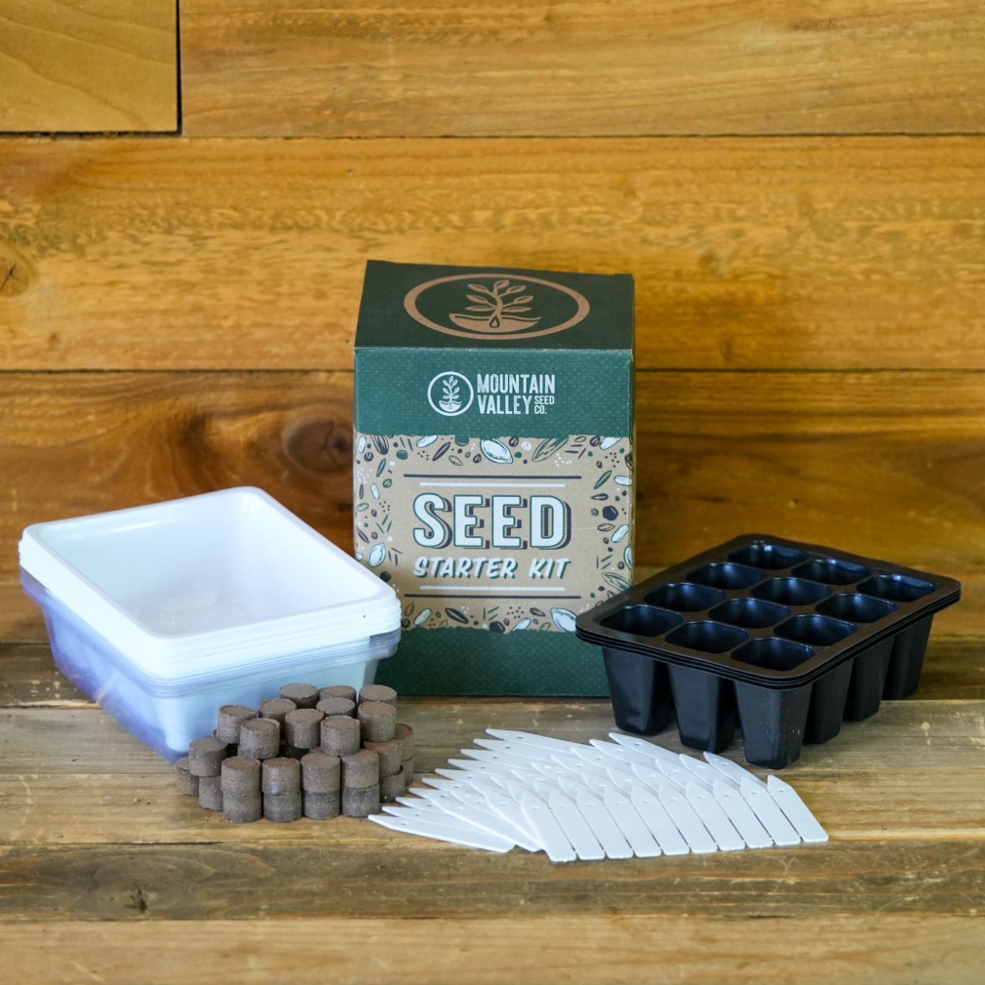 Seed Starter Kit - 4 Pack - Planting Kits For Beginners - Best For Indoor and Outdoor - Beginner Garden - Farm, Home & Gardening