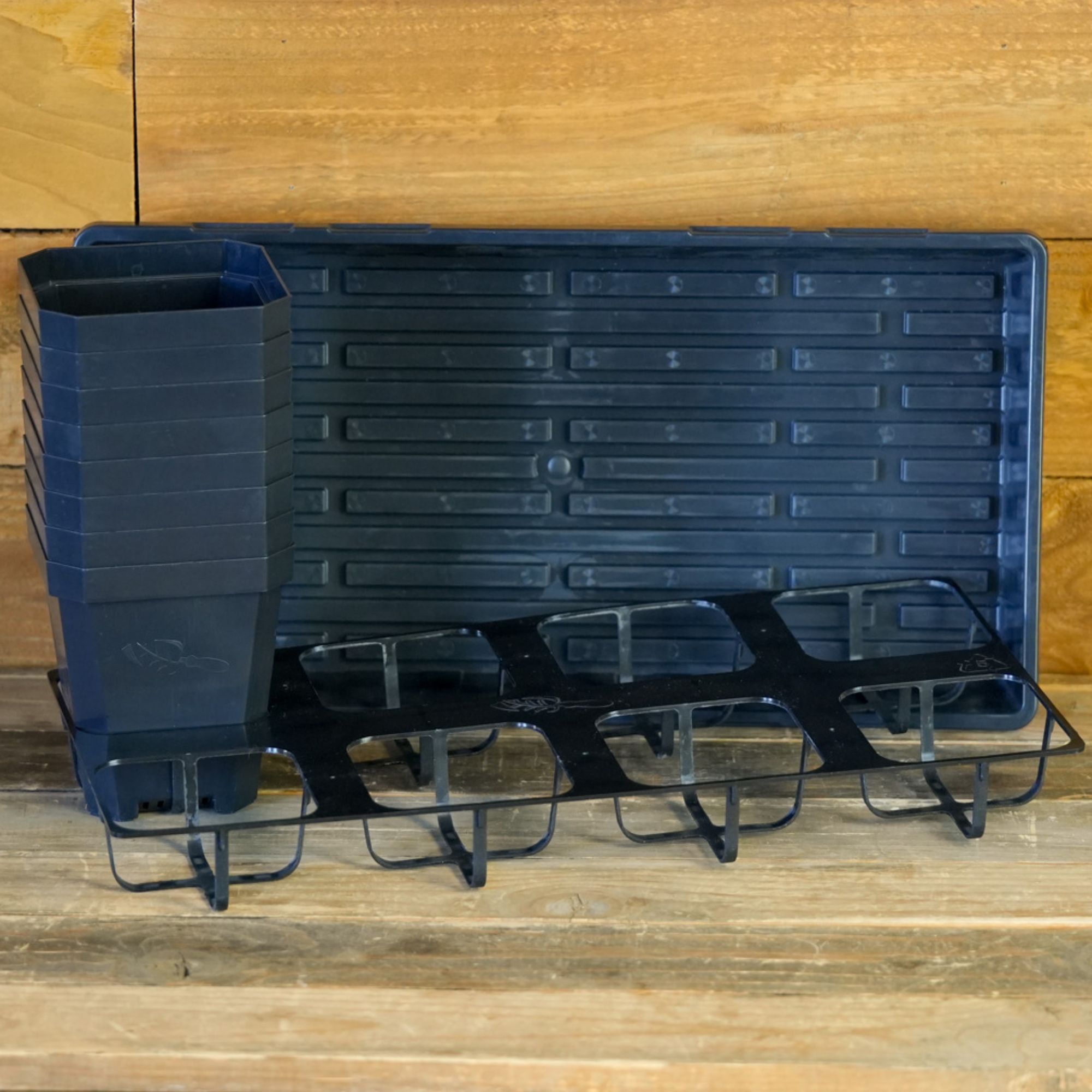 Growing Kit - 5 Inch Pots - Ideal for Transplants & Seed Starts kit 1 Set - Indoor gardening kit for starting seeds - Greenhouse