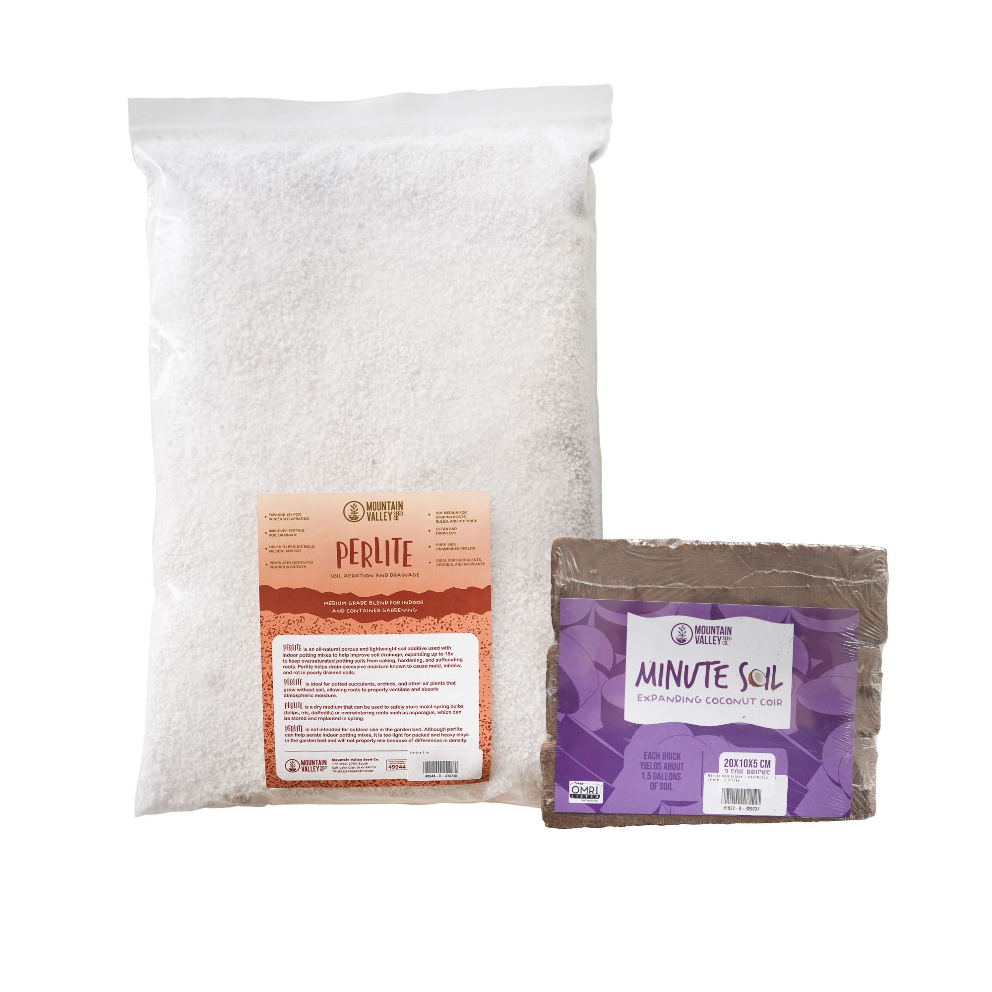 Seed Starting Soil Mix Full Season Supply - Indoor Seed Starting Mix - Soil for Greenhouse Seed Starting - Best Soil for Seedlin