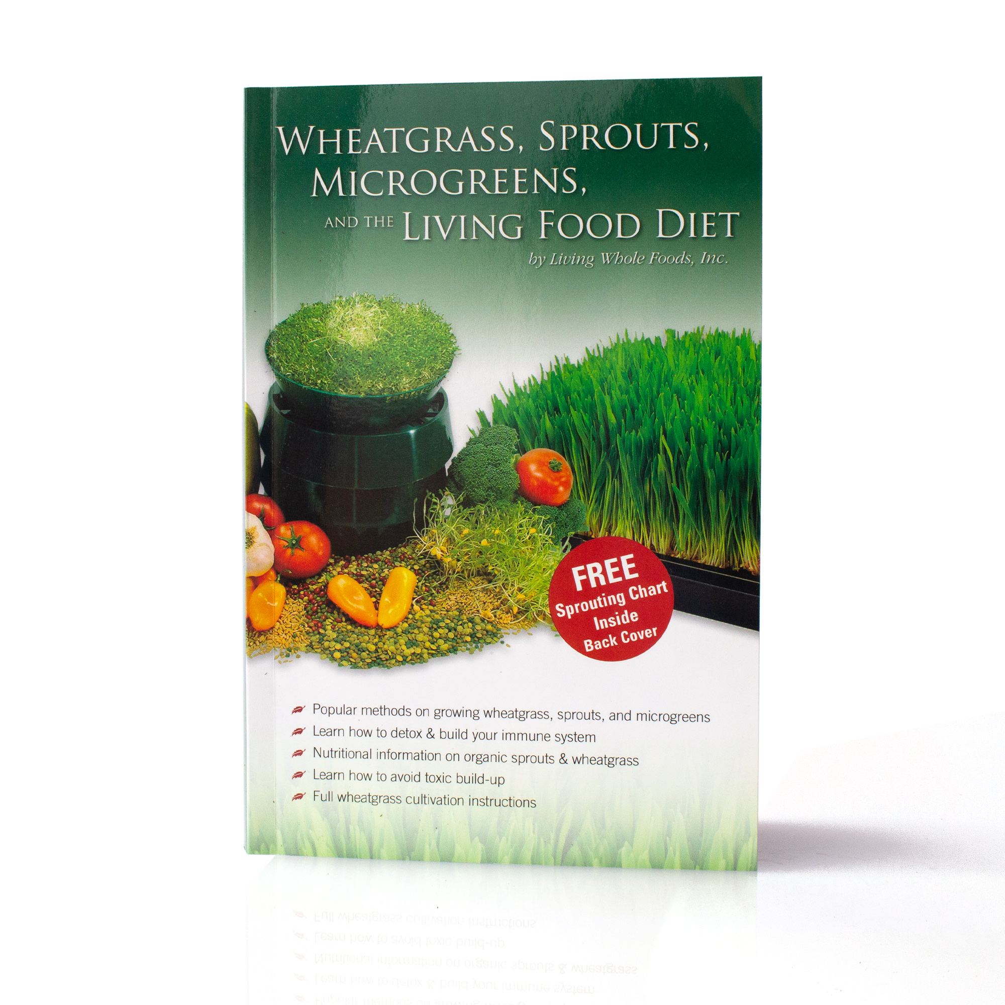 Book: Wheatgrass, Sprouts, Microgreens & The Living Food Diet