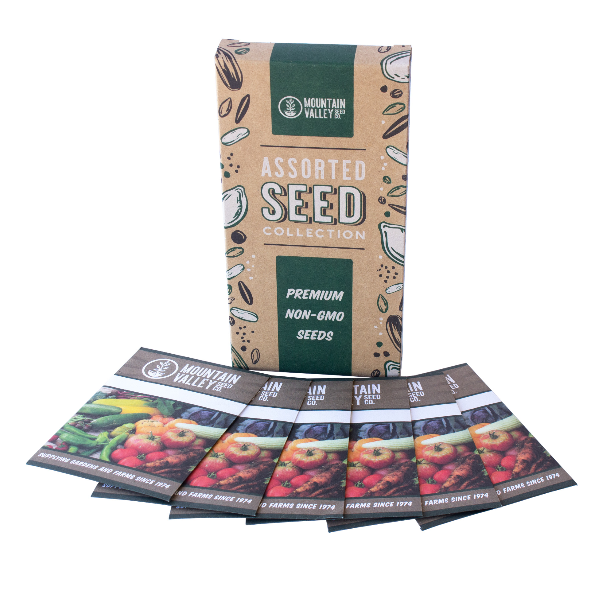 Medicinal & Herbal Tea Garden Seed Assortment - Basic - 6 Non-GMO Herbs