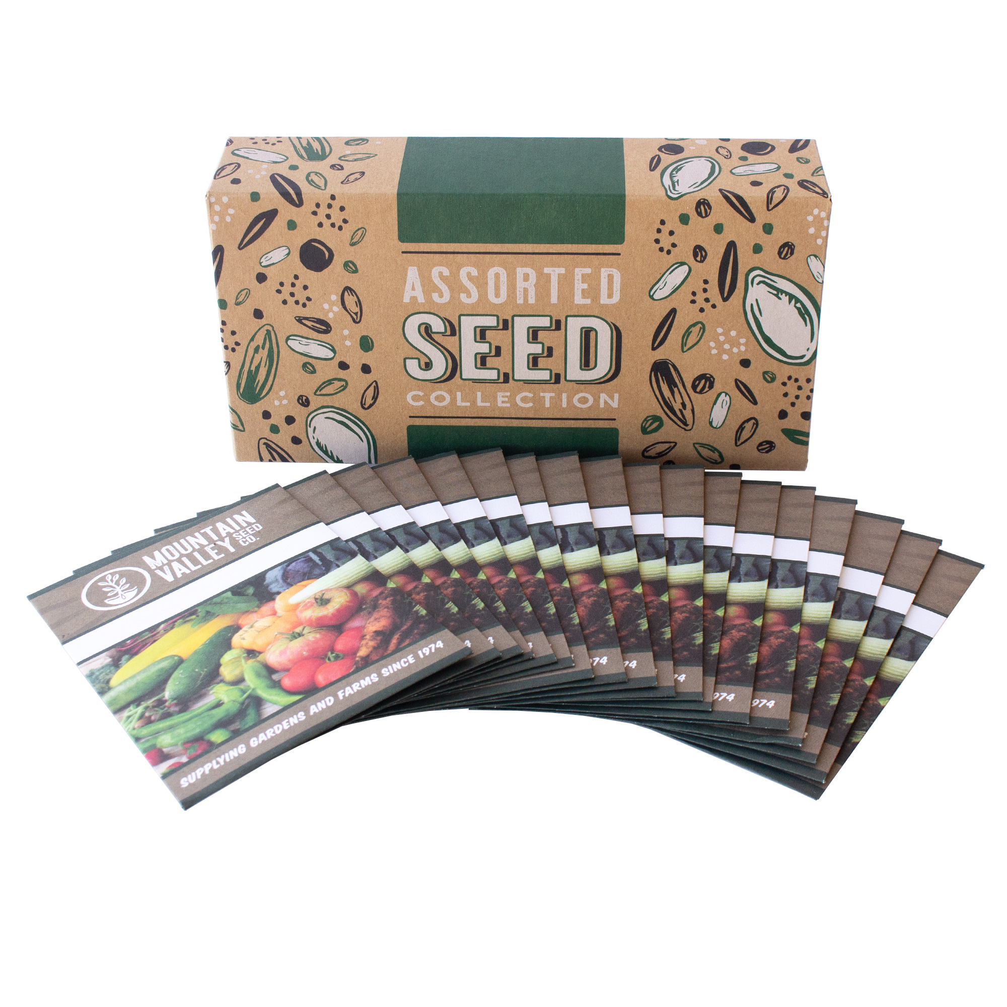 Medicinal & Herbal Tea Garden Seed Assortment - Premium - 18 Non-GMO Herbs
