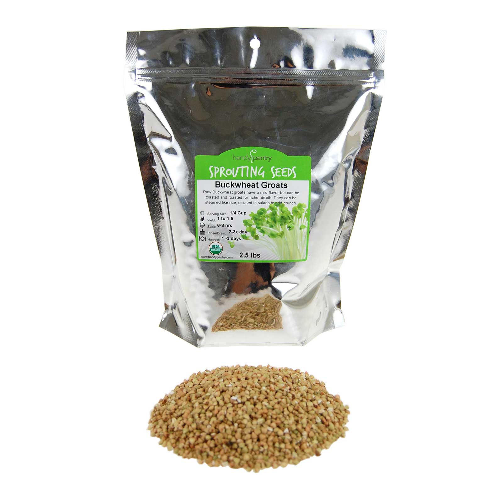 seeds organic buckwheat groats seeds 2 lb bag buckwheat groats seed