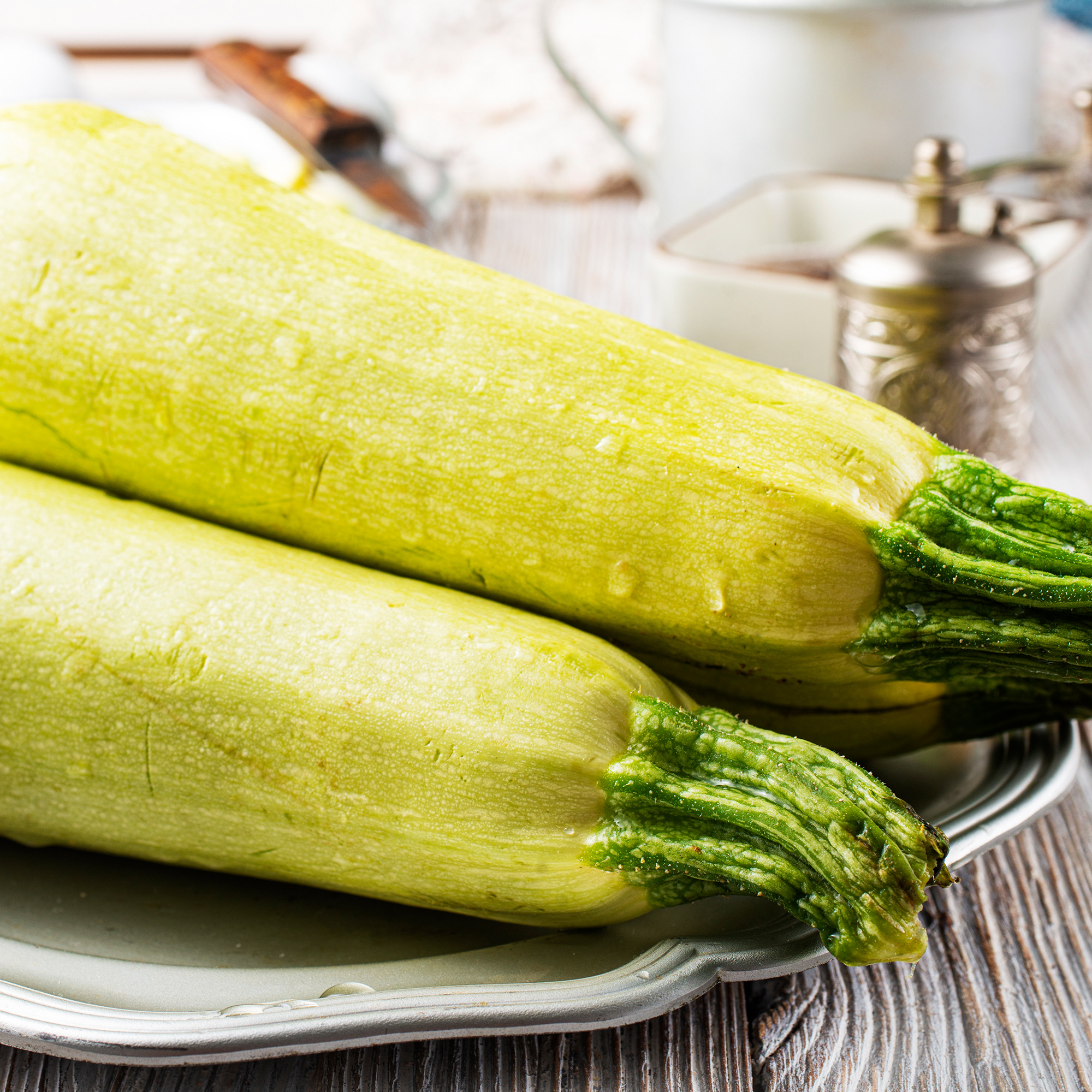 Squash Summer Lebanese White Bush-4 G Packet~35 Seeds-Non-GMO Heirloom - Buy Non-GMO Cucurbita pepo Farm & Gardening Seeds Onlin