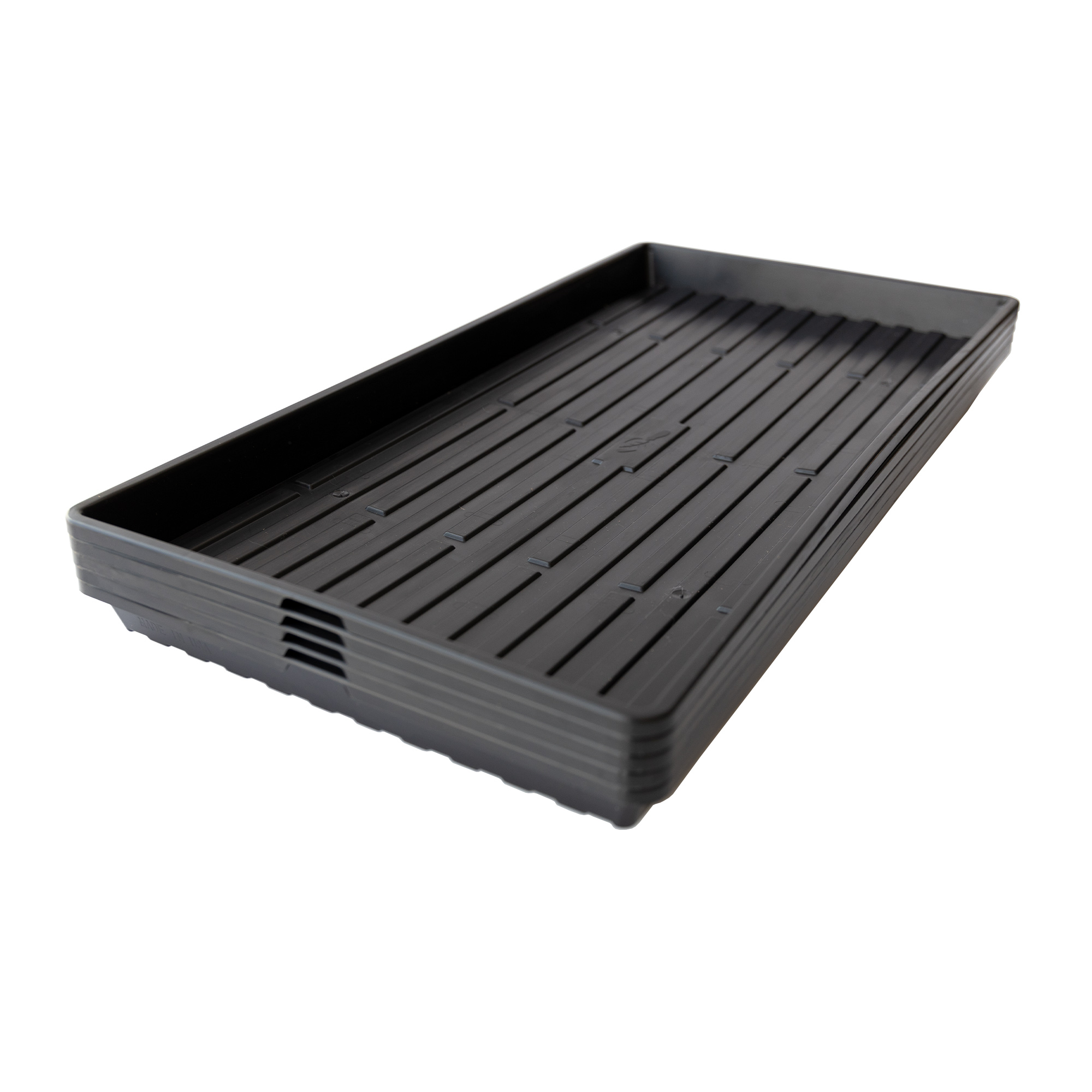 Bootstrap Farmer Brand Durable Trays- 10x20 " Trays, No Holes - 5 Pack - Heavy Duty, Reusable, Garden Nursery Growing Flats - Gr